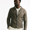 Biker in pelle lavata grigio men Giorgio brato - 9