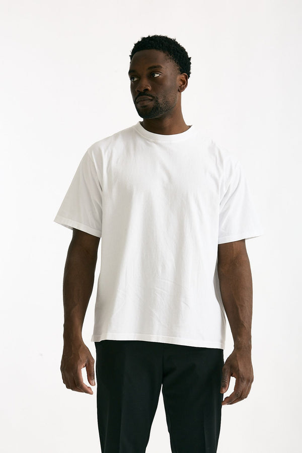 T-shirt in cotone bianco men Covert