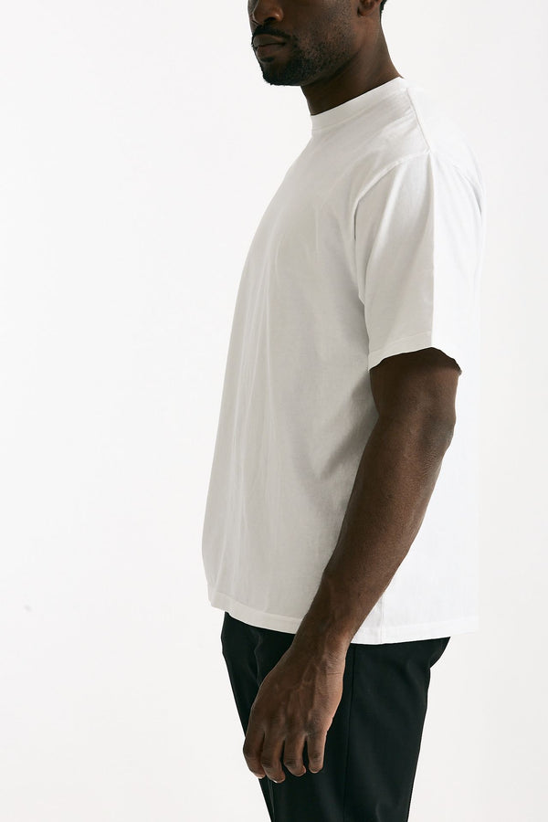 T-shirt in cotone bianco men Covert