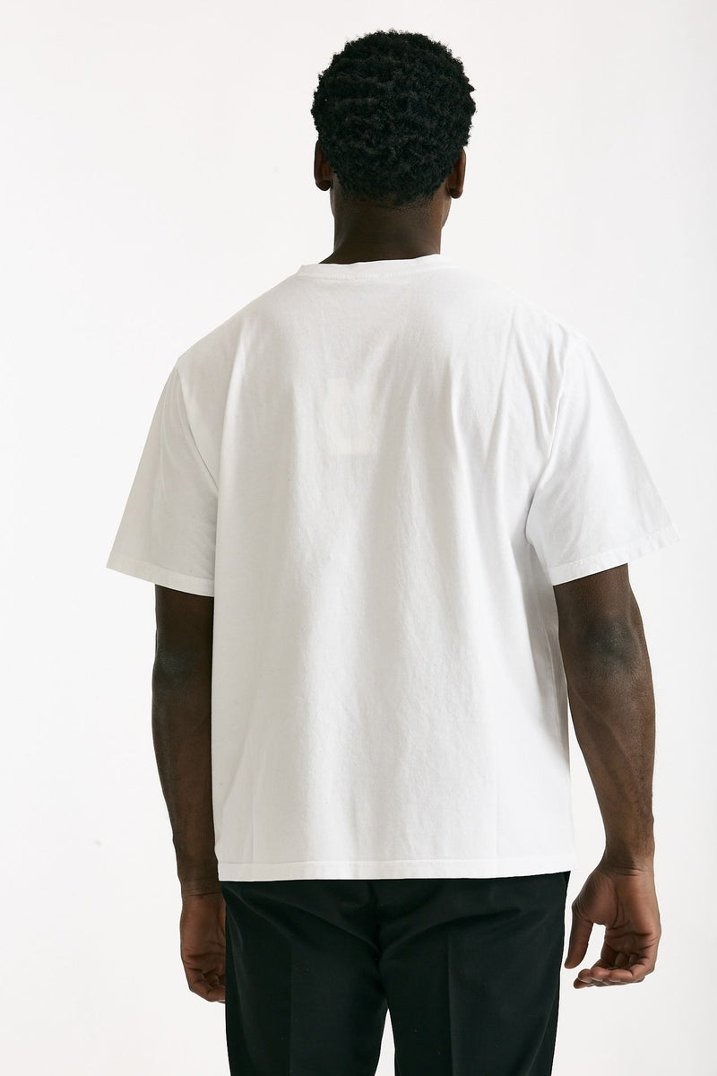T-shirt in cotone bianco men Covert - 3