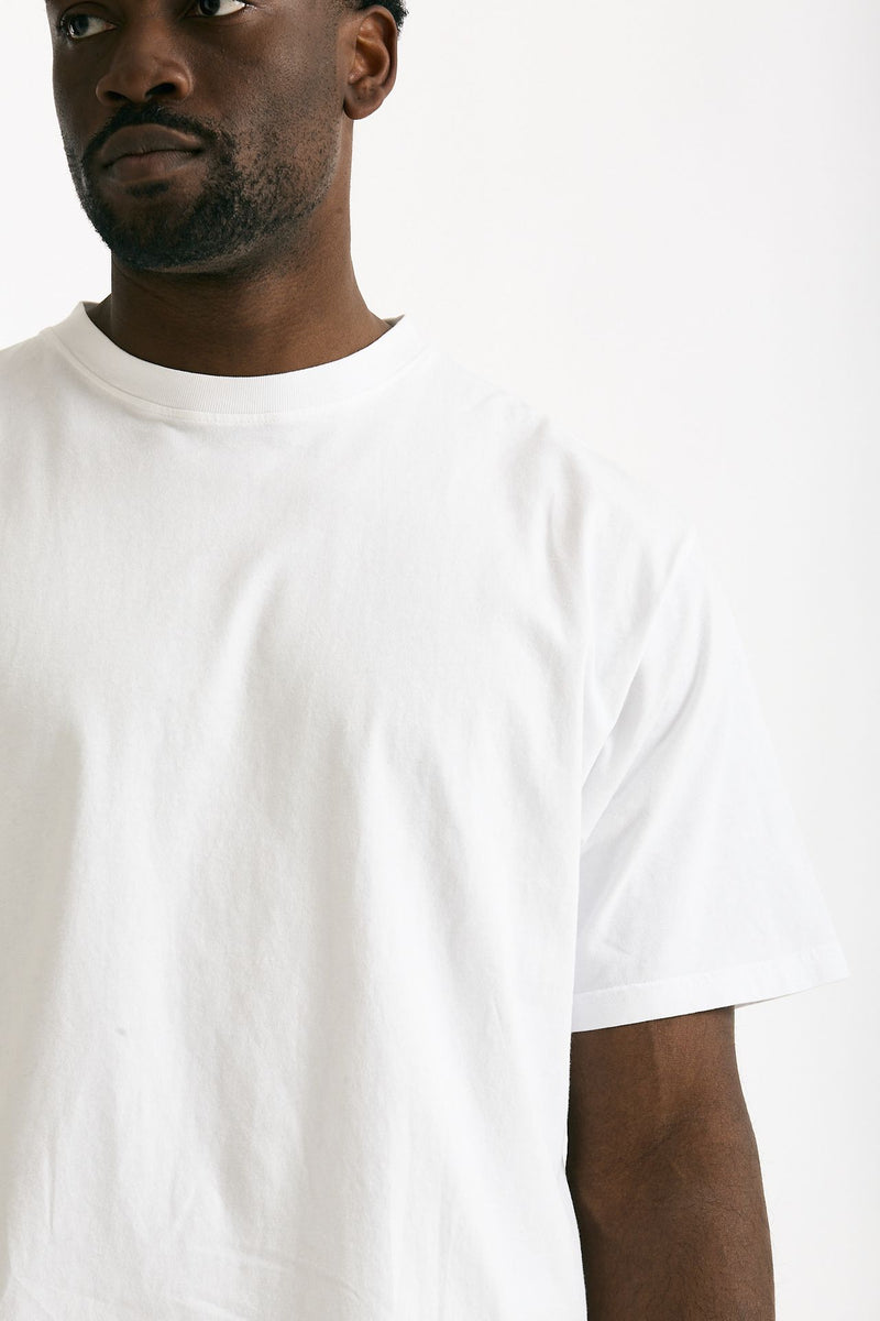 T-shirt in cotone bianco men Covert - 5