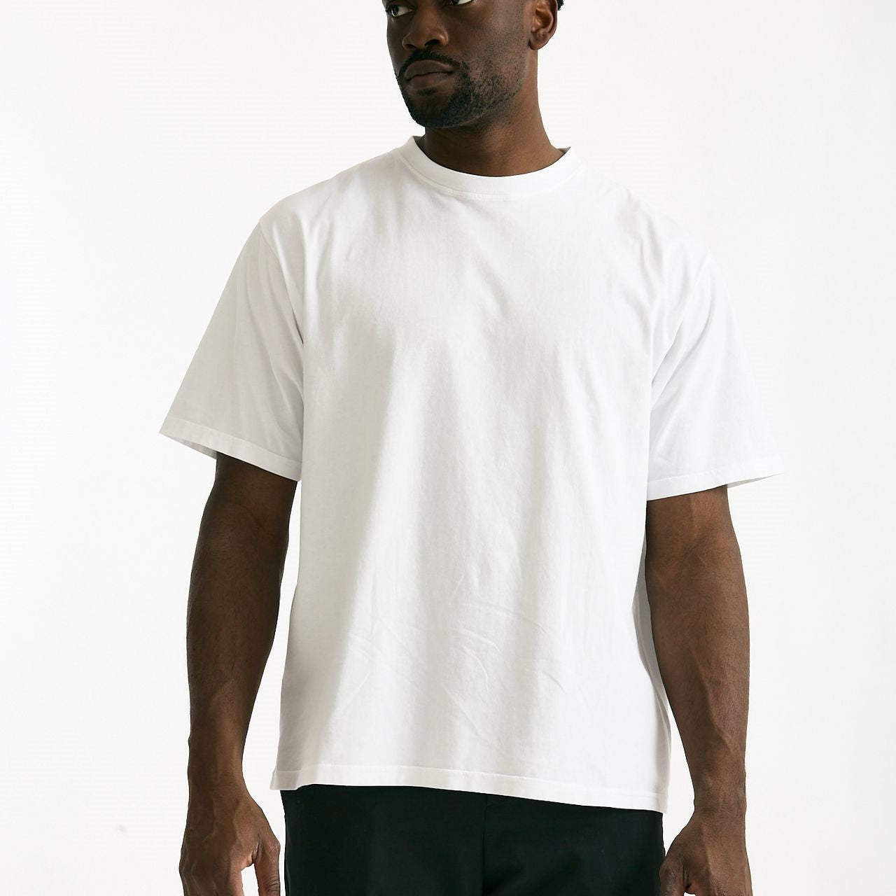 T-shirt in cotone bianco men Covert - 6