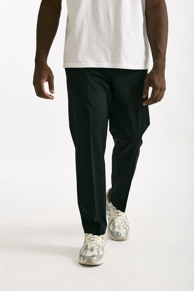 Pantalone in poliestere e lana stretch nero men Covert - 1