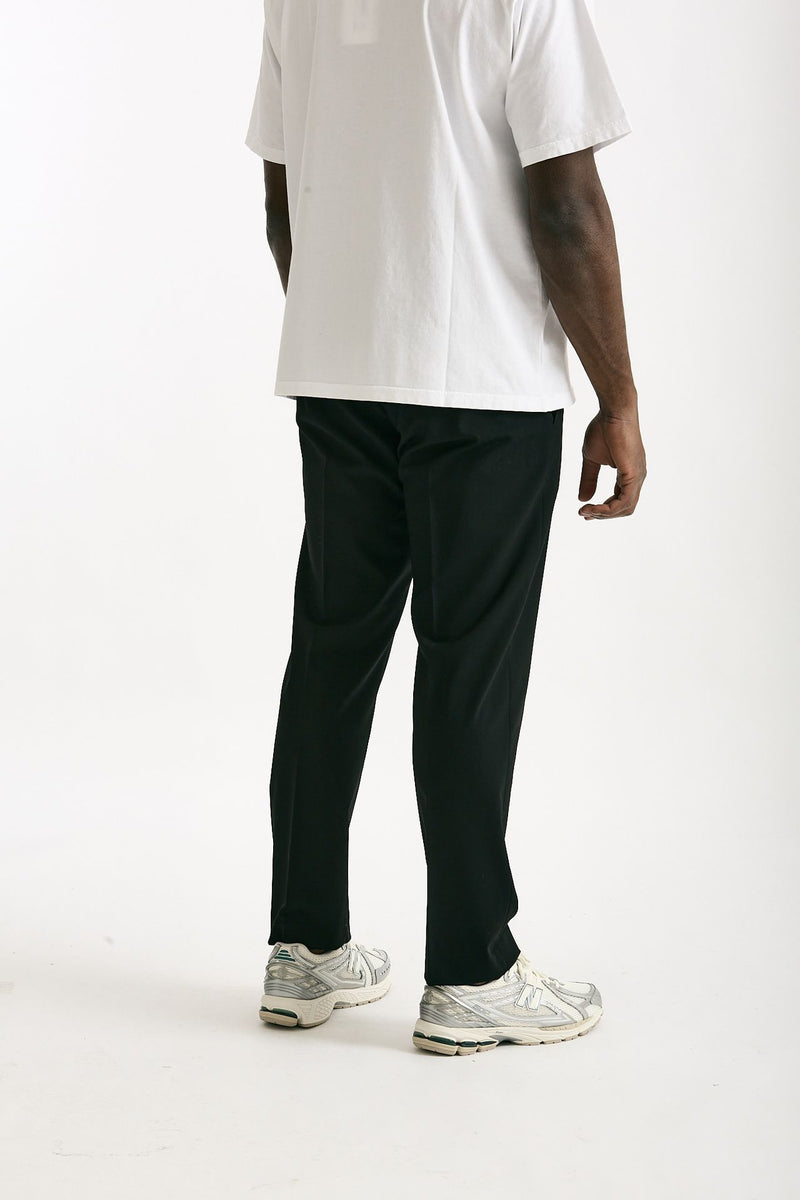 Pantalone in poliestere e lana stretch nero men Covert - 3