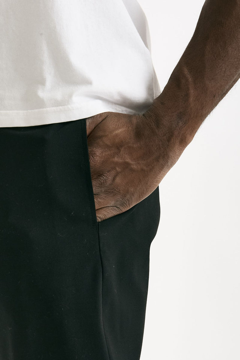 Pantalone in poliestere e lana stretch nero men Covert - 6