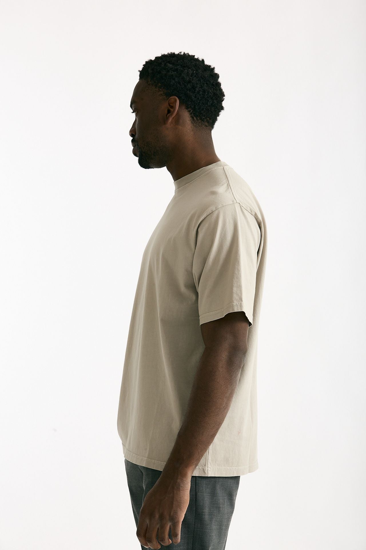 T-shirt in cotone beige men Covert - 3