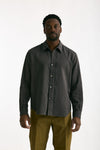 Camicia in cotone grigio men Covert - 2