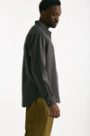 Camicia in cotone grigio men Covert - 4