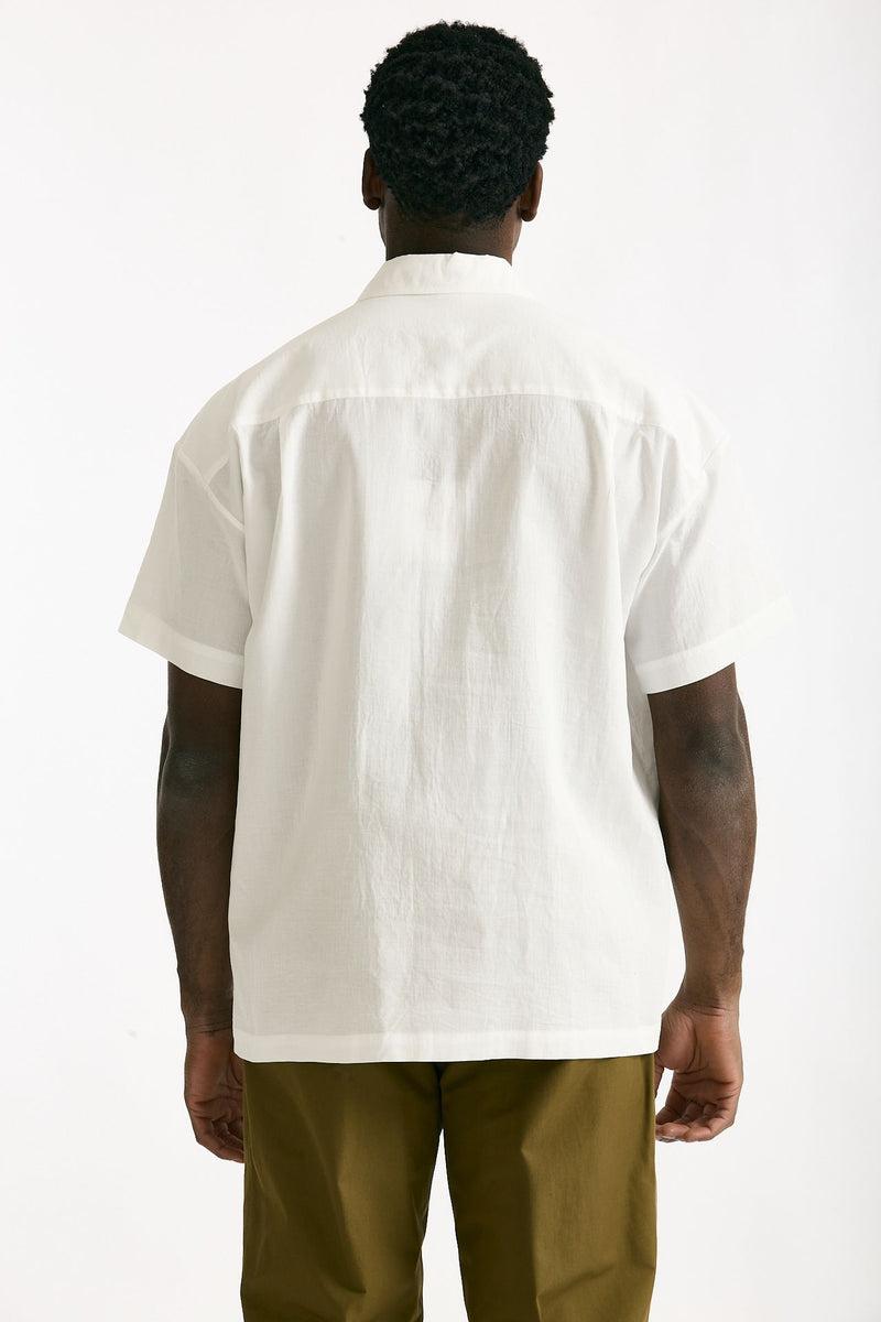 Camicia mezza manica in bianco men Covert - 3
