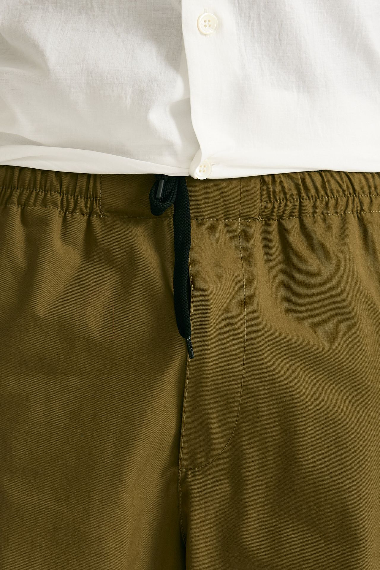 Pantalone in cotone tecnico olio men Covert - 5