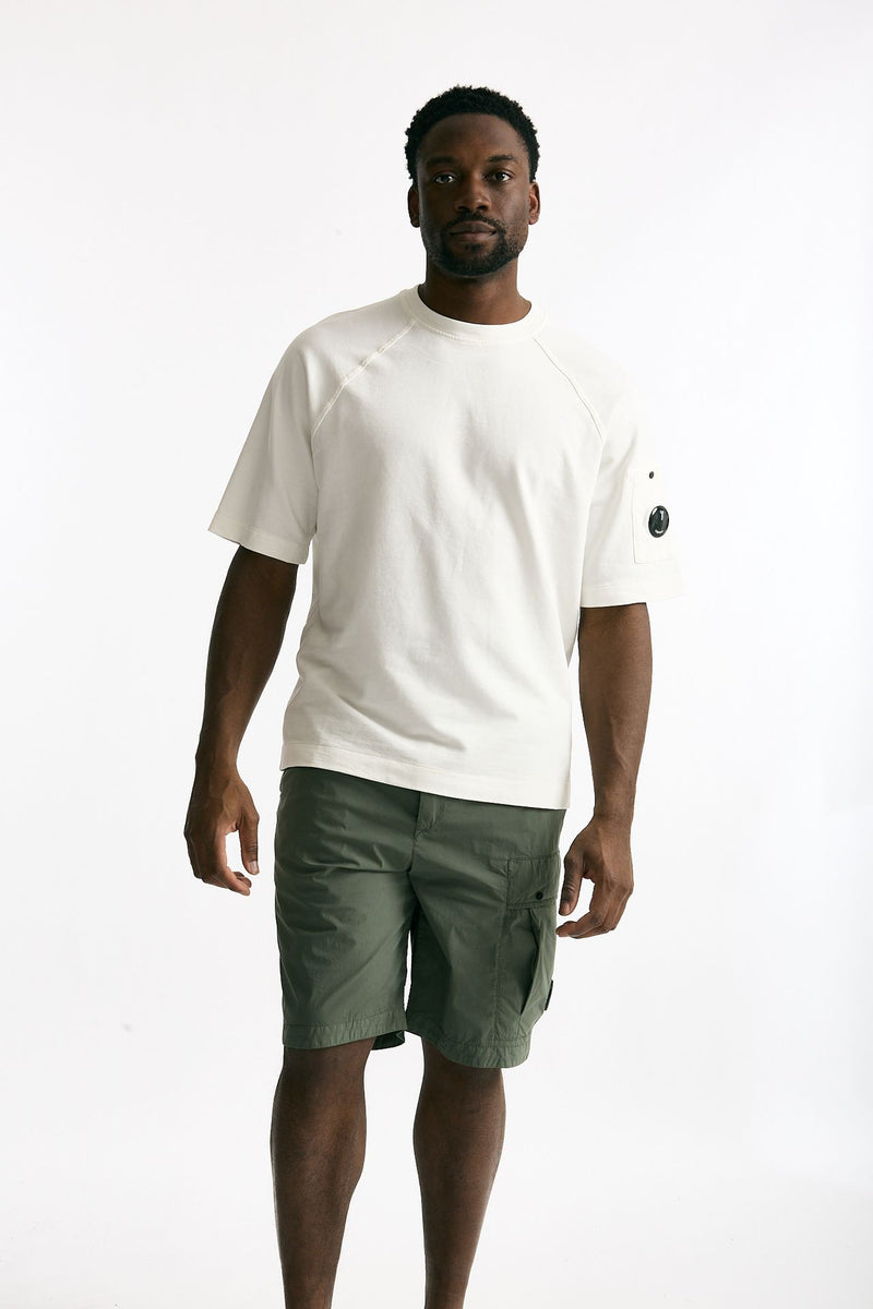 T-shirt in cotone bianco men C.p. company - 1
