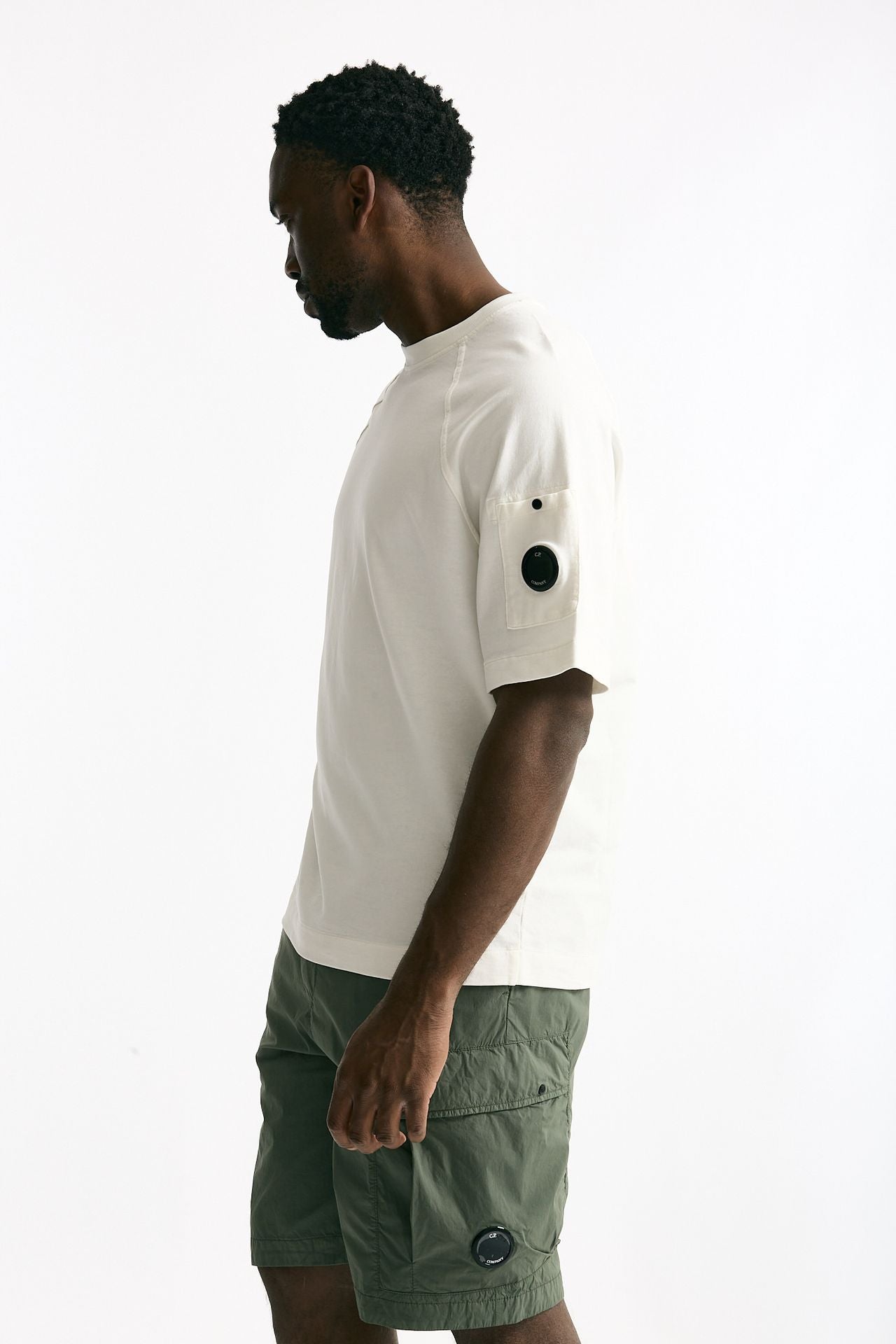 T-shirt in cotone bianco men C.p. company - 2