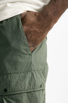 Bermuda in cotone e poliamide stretch verde men C.p. company - 6