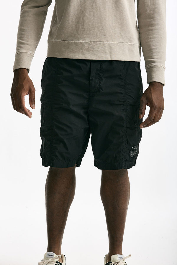 Bermuda in nylon colore nero men C.p. company