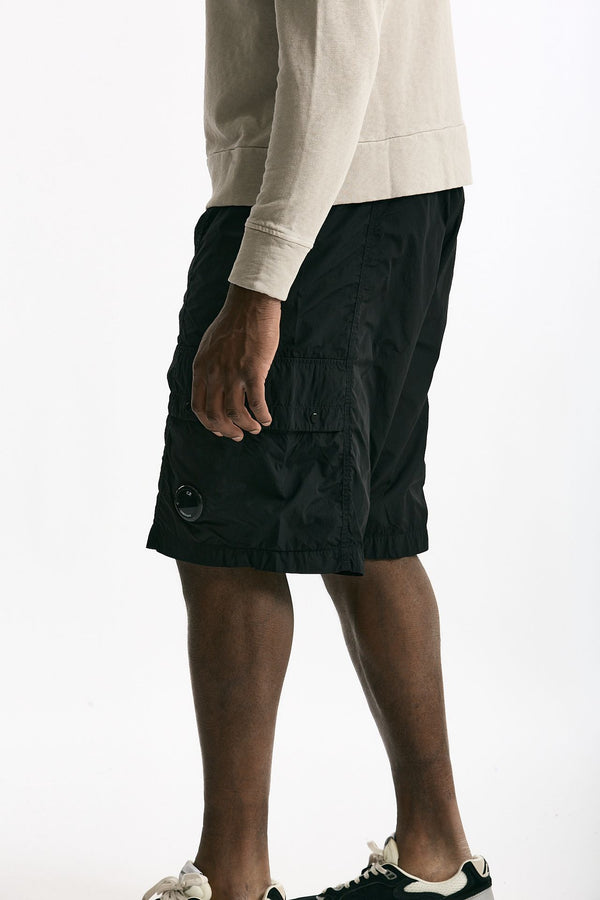 Bermuda in nylon colore nero men C.p. company