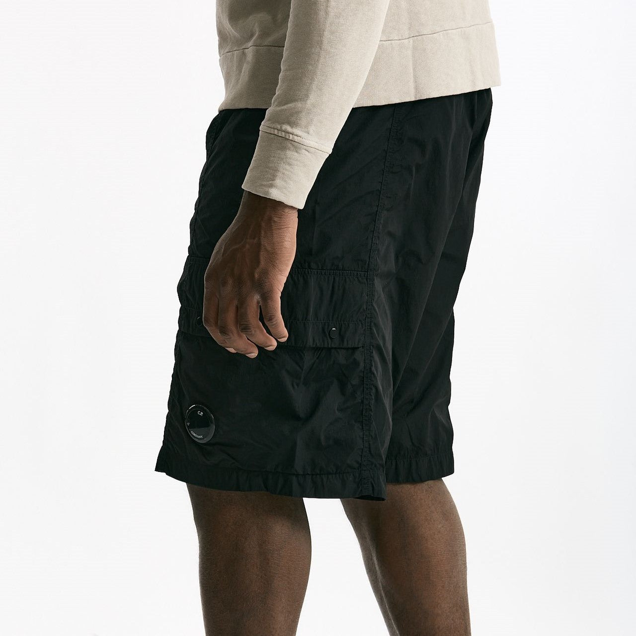 Bermuda in nylon colore nero men C.p. company - 9