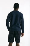Felpa in cotone blu men C.p. company - 4