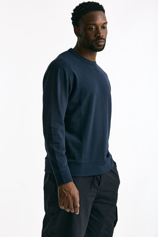 Felpa in cotone blu men C.p. company