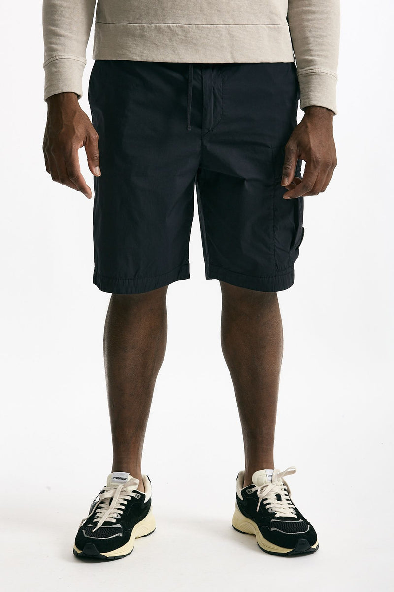 Bermuda in cotone e poliamide stretch blu men C.p. company - 1