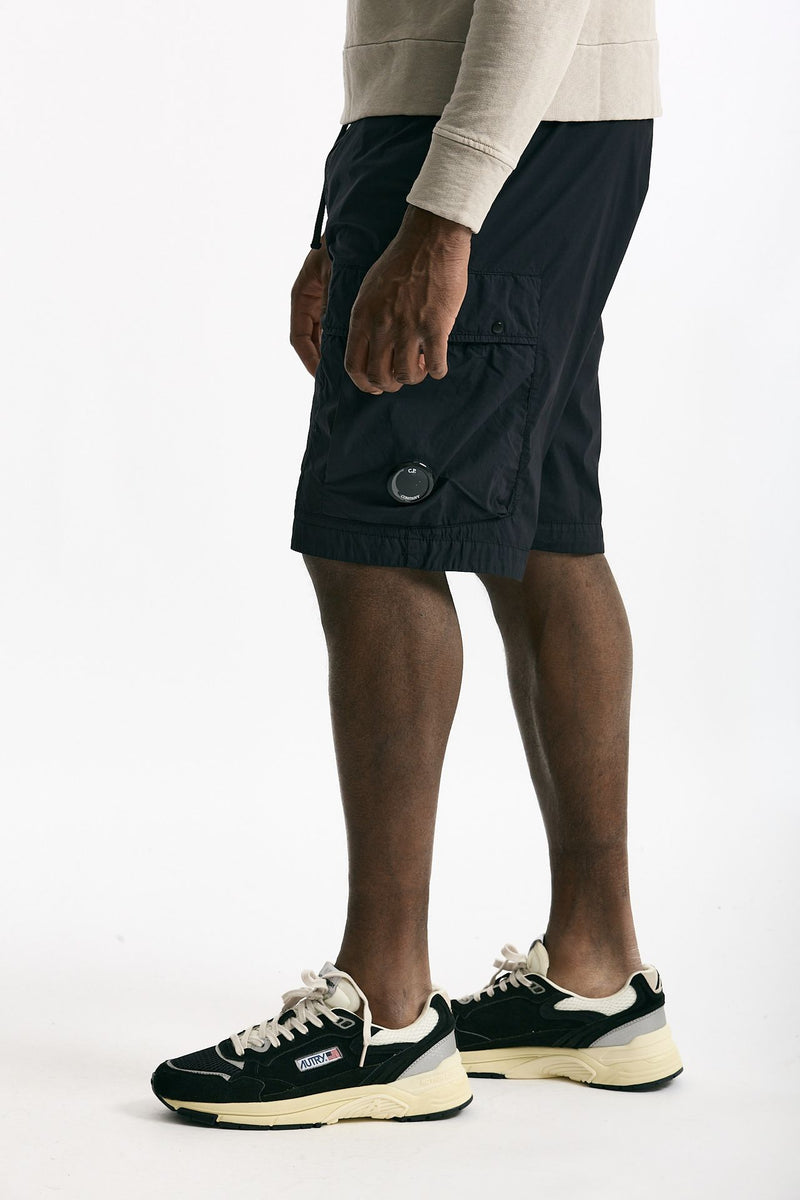 Bermuda in cotone e poliamide stretch blu men C.p. company - 2