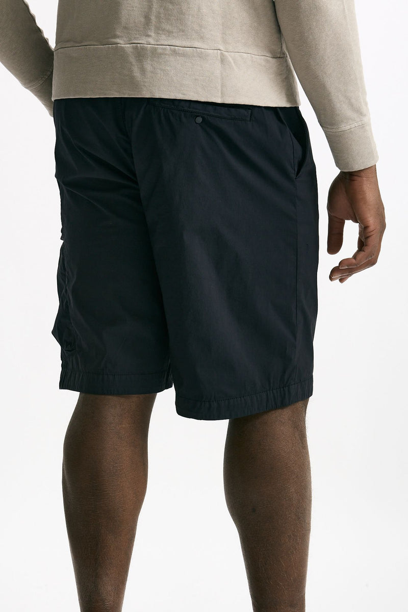 Bermuda in cotone e poliamide stretch blu men C.p. company - 3