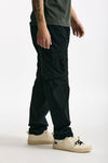Pantalone cargo in cotone nero men C.p. company - 2