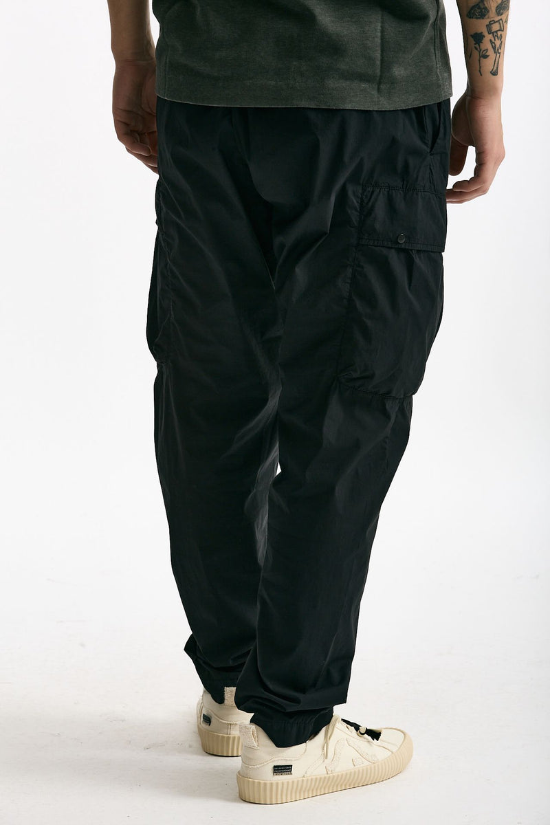 Pantalone cargo in cotone nero men C.p. company - 3