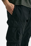 Pantalone cargo in cotone nero men C.p. company - 5
