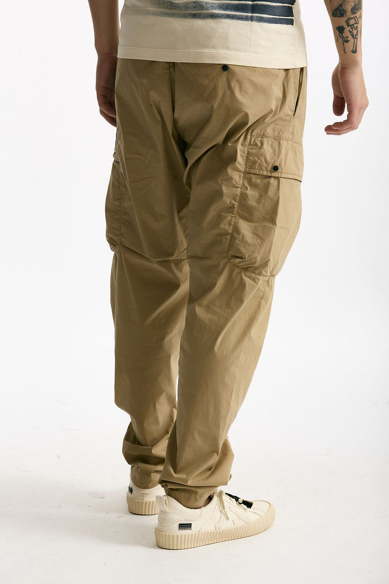 Pantalone cargo in cotone beige men C.p. company - 4