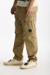 Pantalone cargo in cotone beige men C.p. company - 1