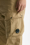 Pantalone cargo in cotone beige men C.p. company - 8