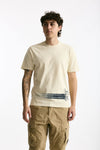 T shirt in cotone panna men C.p. company - 1