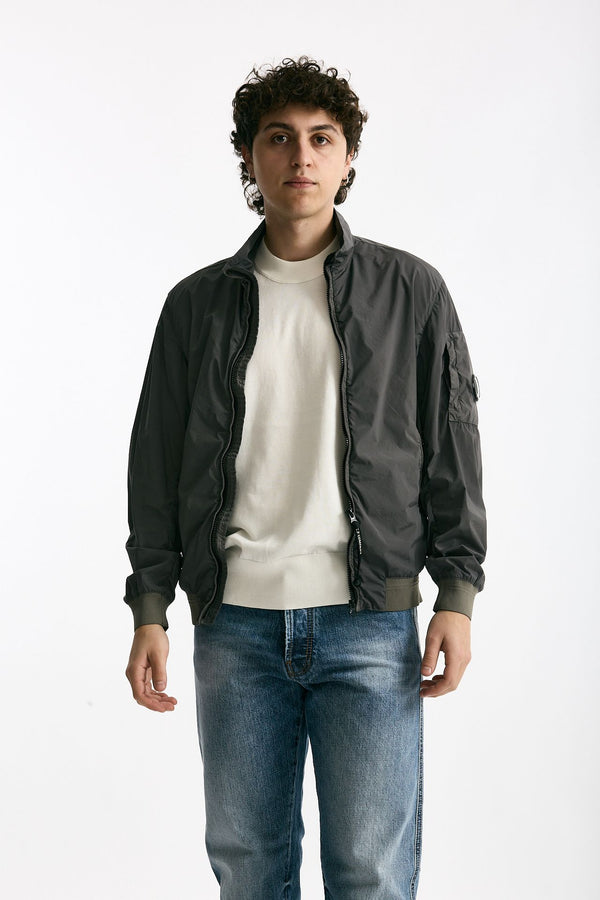 Giubbino NYCRA R in nylon stretch grigio men C.p. company