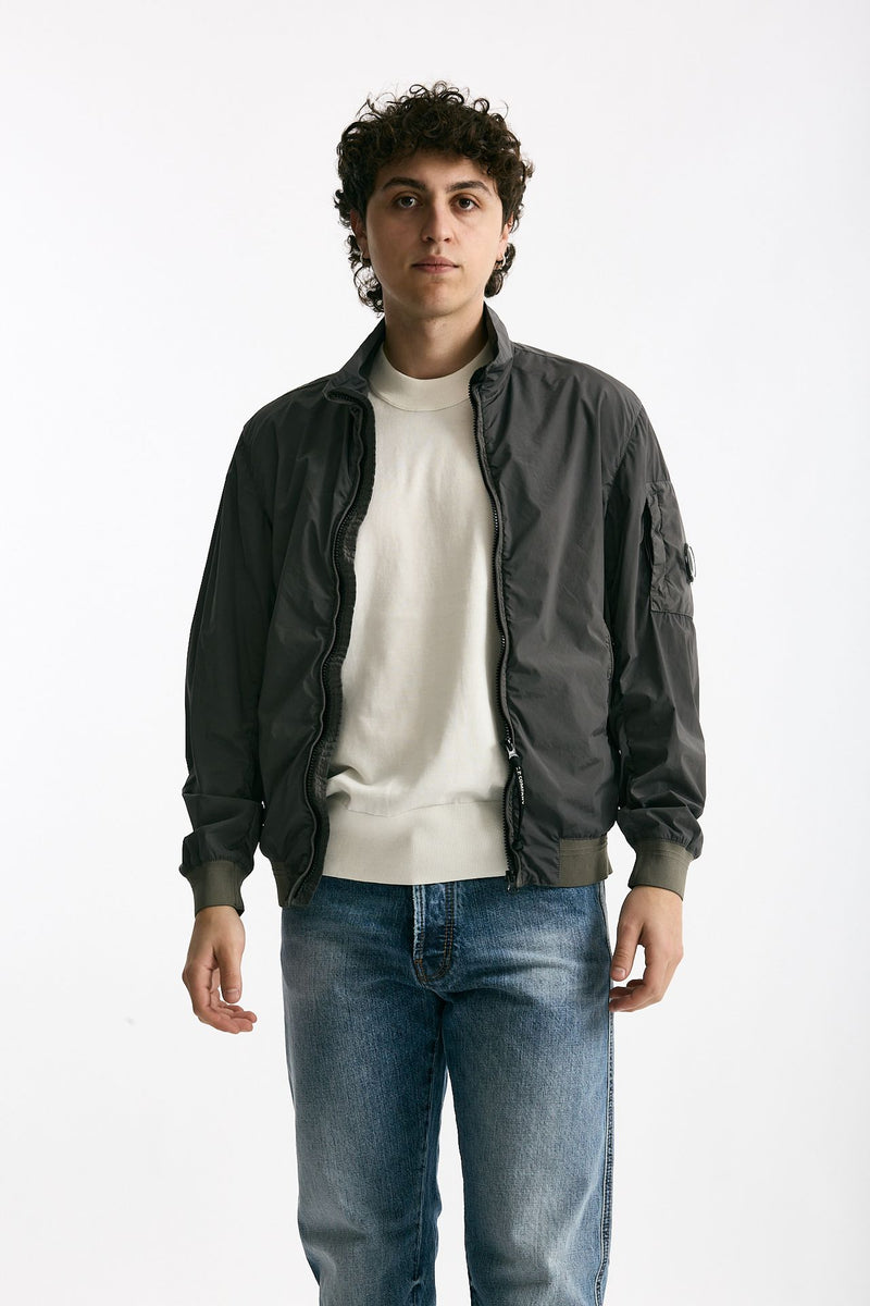 Giubbino NYCRA R in nylon stretch grigio men C.p. company - 2