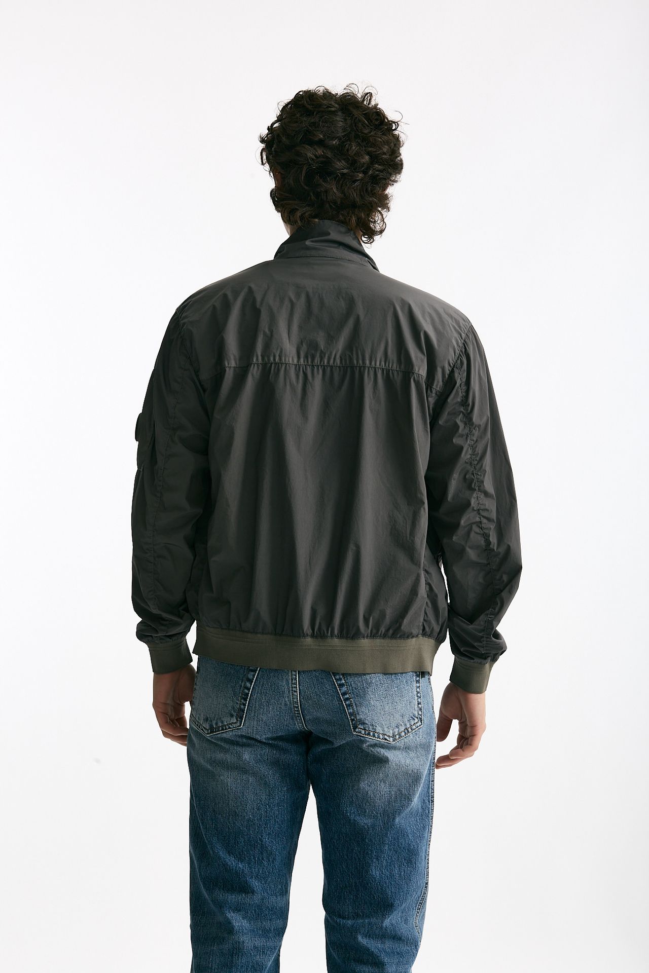 Giubbino NYCRA R in nylon stretch grigio men C.p. company - 4