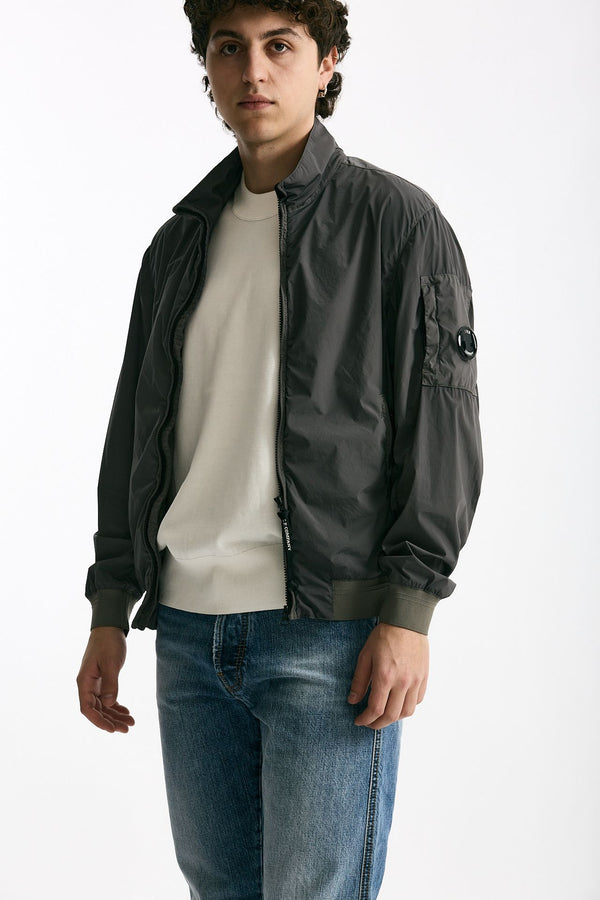 Giubbino NYCRA R in nylon stretch grigio men C.p. company