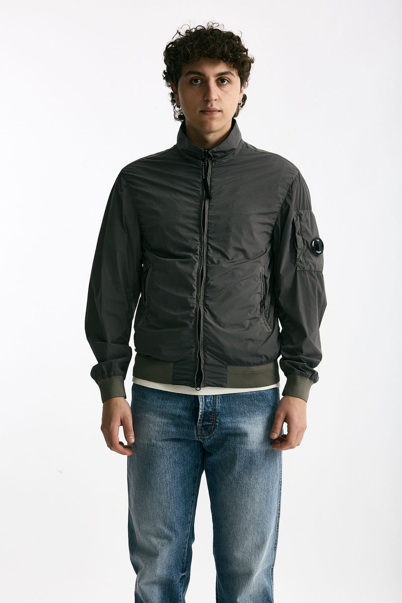 Giubbino NYCRA R in nylon stretch grigio men C.p. company - 5