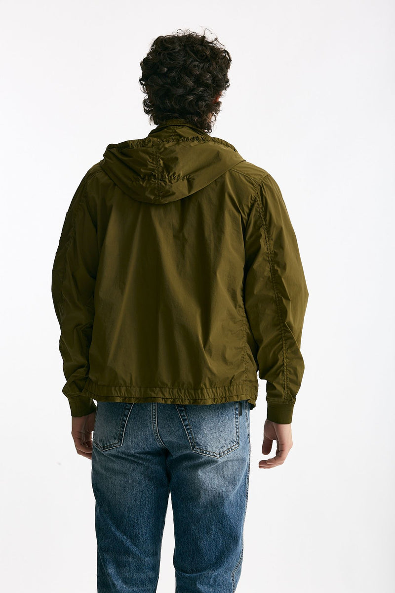 Giubbino NYCRA R in nylon stretch verde men C.p. company - 3