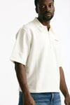 Felpa in cotone mezza manica bianco men Department five - 4