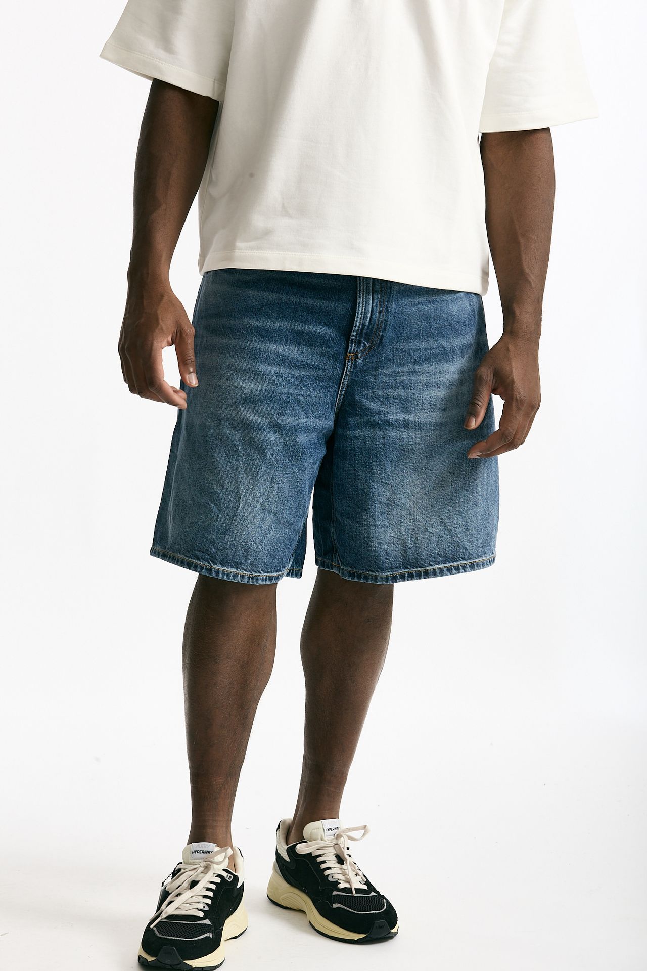Bermuda SINGERS denim in cotone fermo men Department five - 1