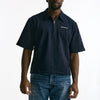 Felpa in cotone mezza manica blu men Department five - 6