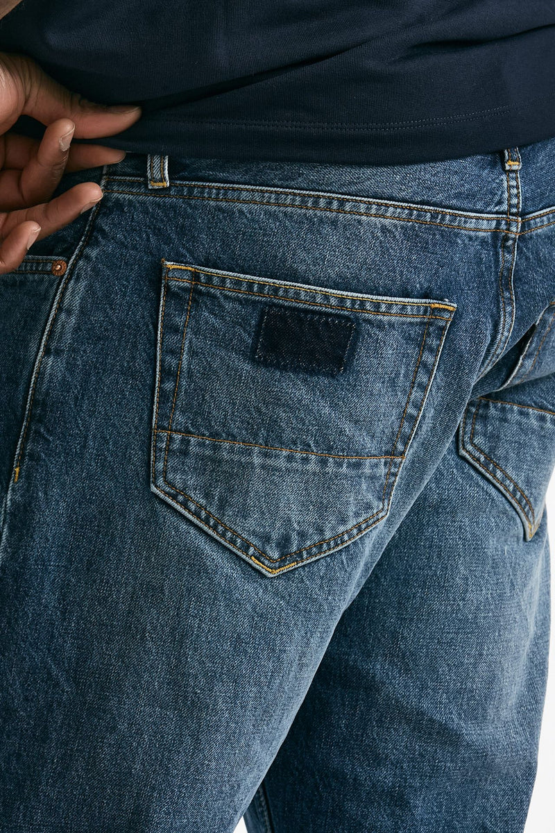 Jeans MUSSO in cotone fermo lavaggio medio men Department five - 7
