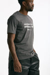 T-shirt girocollo in cotone antracite men Department five - 1