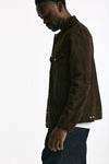 Giubbino in pelle scamosciata marrone men Department five - 2