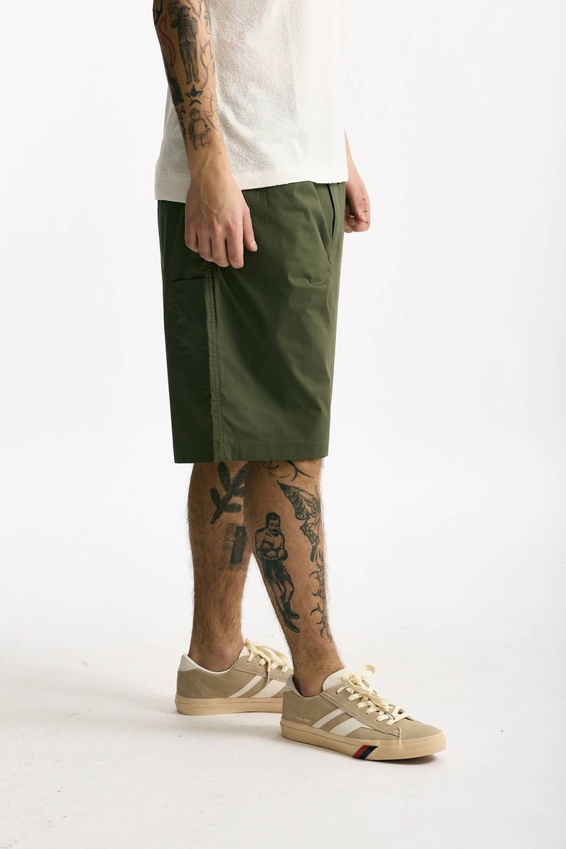 Bermuda PATRICK in cotone stretch verde men Department five - 2
