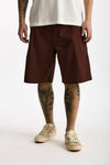 Bermuda PATRICK in cotone stretch bordeaux men Department five - 2