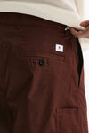 Bermuda PATRICK in cotone stretch bordeaux men Department five - 7
