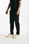 Pantalone PRINCE PENCES in cotone stretch nero men Department five - 4