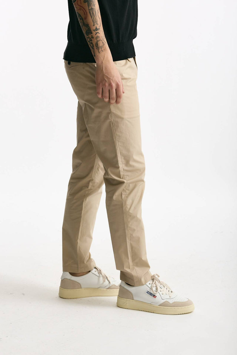 Pantalone PRINCE PENCES in cotone stretch beige men Department five - 1