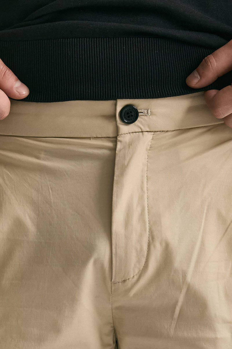 Pantalone PRINCE PENCES in cotone stretch beige men Department five - 6